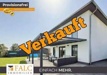 Neuwertige Stadtvilla mit pflegeleichtem Grundstück in Randlage!