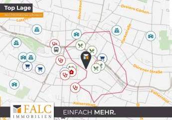 Großräumig leben, direkt in der City