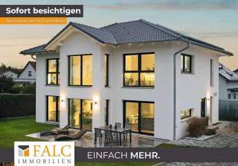 „Neubau - Keine Stangenware: High-End Galeriehaus mit fertig angelegter Aussenanlage“