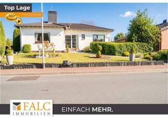 Freistehender Bungalow mit großem Grundstück und Außenpool