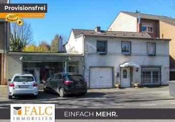 Einfamilienhaus, Ladenlokal und viel Grundstück - mitten in Bergheim