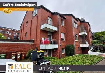 Lichtdurchflutete 3-Zimmer Dachgeschosswohnung mit zwei Schlafzimmern in ruhiger Lage von Bad Iburg