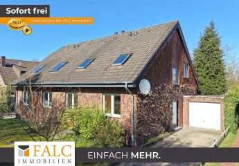 5-Zimmer Doppelhaushälfte mit Garage, Garten und Keller