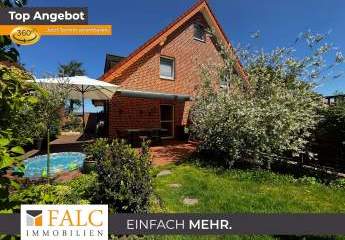 Appelhülsen - 5 Zimmer Doppelhaushälfte mit Garten und Carport