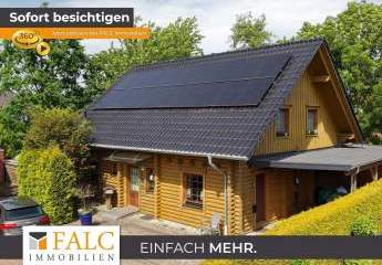 Appelhülsen-Skandinavischer Flair trifft moderne Energietechnik - Blockhaus mit besonderem Charakter