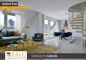 Helle Maisonette mit Südbalkon und Tiefgarage!