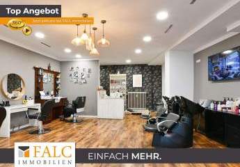 Flexible Gewerbefläche mit Salon-Ausstattung!