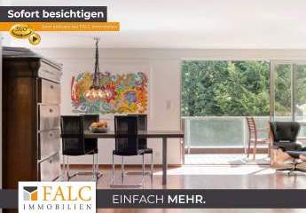 DG-Traum mit Kamin & großem Balkon ins Grüne | 110 m²