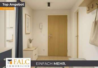 Schön geschnittene Eigentumswohnung mit Loggia  und Blick ins Grüne