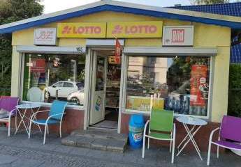 Kiosk *** Vollausgestatteter Kiosk in Berlin *** Johannisthaler Chaussee***Lotto Tabak