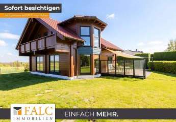 +++ Natur pur & Design: Hochwertiges Fullwood-Wohnblockhaus mit Weitblick in Ostseenähe +++