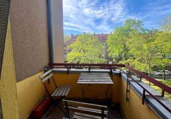 Bezugsfreie 2 Zimmerwohnung mit Balkon nah Breitkopfbecken