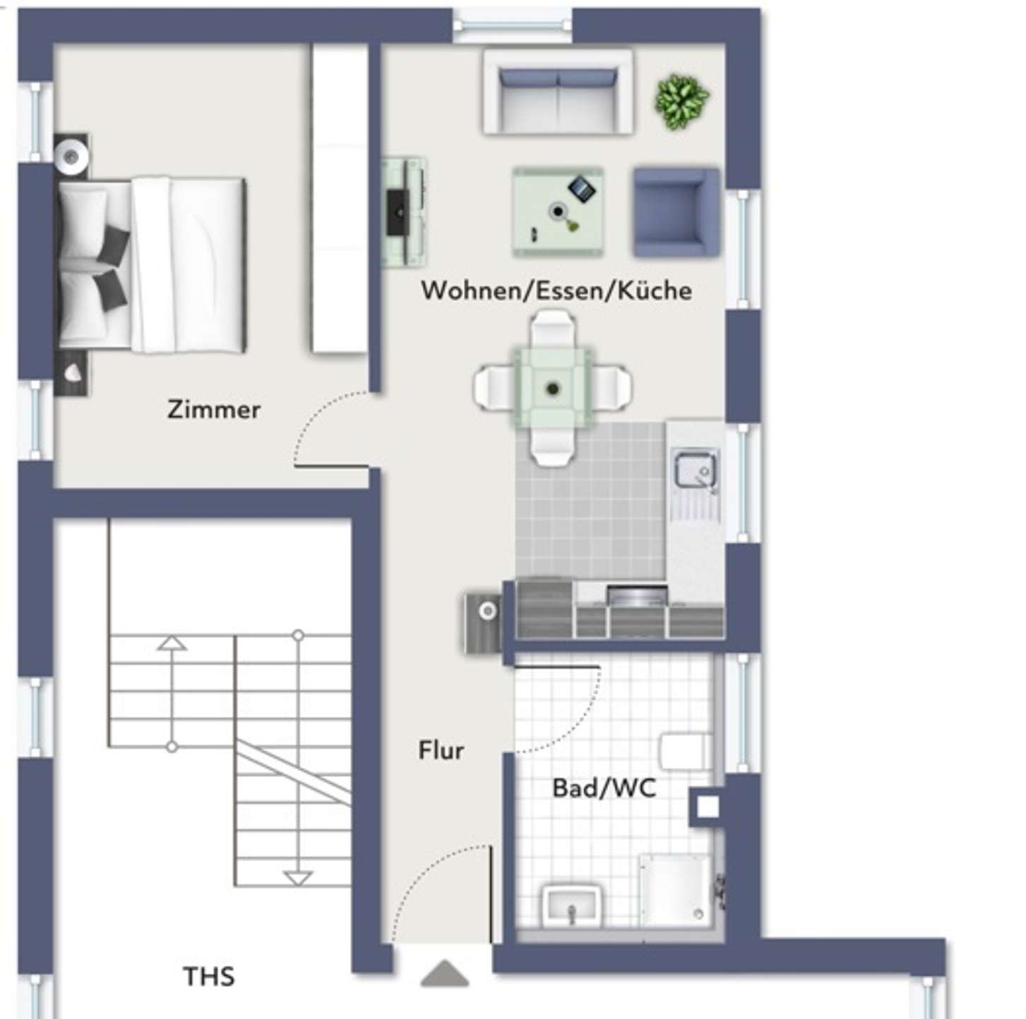 2 Zimmer Neubauwohnung