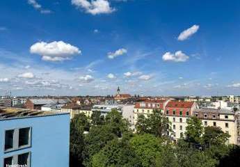 Stilvolle 3,5-Zimmer-Wohnung mit Loggia & Alpenblick am Leonrodplatz über den Dächern Münchens