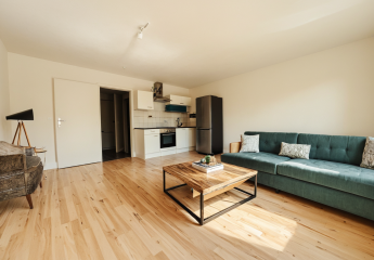 Gemütliche Maisonette Wohnung mit Balkon und grünem Ausblick