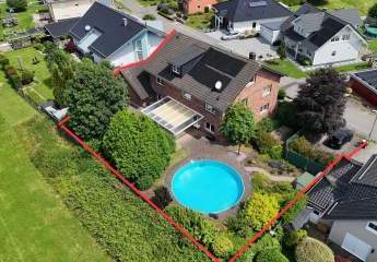A+ Einfamilienhaus mit Wärmepumpe, Einliegerwohnung (ca. 75 m²) separat vermietbar, XL-Garage & Pool