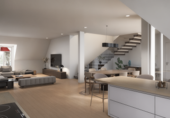 ROOFTOP LUXUSLOFT MIT SÜDTERRASSE | Architektur, Licht & Raumgefühl auf zwei Ebenen im Denkmal