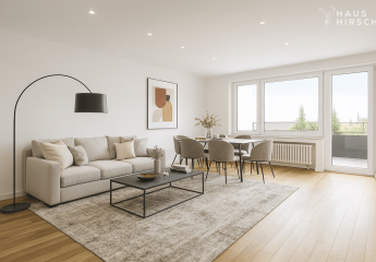 Traumhafte 3-Zimmer-Wohnung mit zentraler und dennoch ruhiger Lage sowie einem geräumigen Balkon!