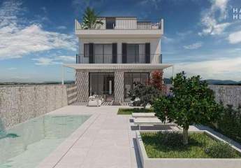Großes Neubauprojekt in ruhiger Lage von Santanyi mit Pool und Garten