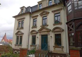 Niedliche Dachgeschosswohnung mit schönen Holzbalken und Blick über Dresden