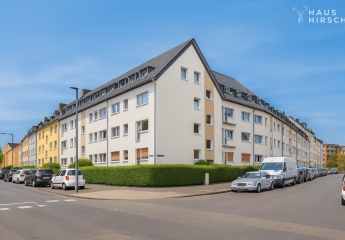 Für Singles, Paare oder kleine Familien – frei werdende, modernisierte 3-Zi-Whg auf 68m² mit Garage