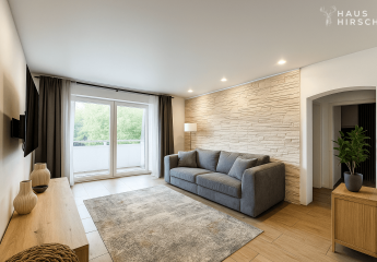 Frisch modernisiert – Stilvolle 3-Zimmer-Wohnung, 64 qm WFL mit Loggia