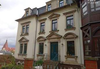 Niedliche Dachgeschosswohnung mit schönen Holzbalken und Blick über Dresden