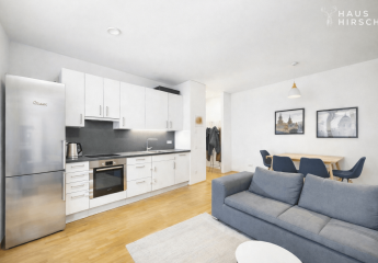 2-Zimmer-Neubauwohnung in Mitte mit Parkett und Balkon