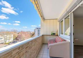 Sonnige 3-Zimmer-Wohnung mit Westbalkon, Aufzug & Einzelgarage – Energieklasse B