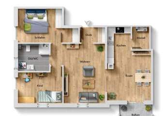 Stadtnah genießen, ruhig schlafen: Ihr neues Zuhause!