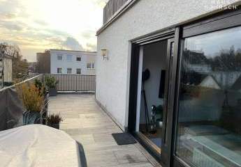 Exklusives Penthouse mit großzügiger Dachterrasse und Weitblick ins Grüne