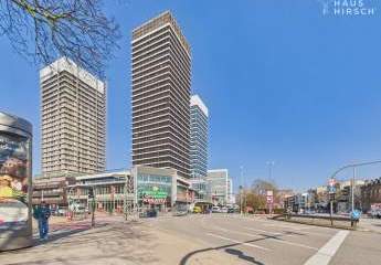 Einzigartiger Klassiker mit Panoramablick: Sonnige Eckwohnung im sanierten Denkmal-Tower