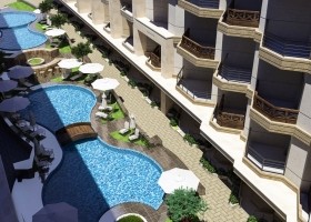 PANORAMA MEERBLICK 3 ZIM. APARTMENT-Privater Strand- LA QUINTA Resort, Hurghada-Ägypten zu verkaufen