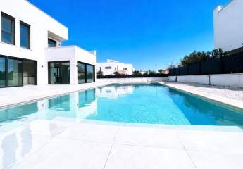 EXKLUSIVE NEUBAU-VILLA IN SA RÀPITA – DEUTSCHE BAUQUALITÄT TRIFFT AUF MODERNE MEDITERRANE LEBENSKUNST!