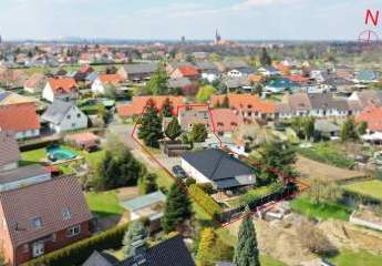 Provisionsfrei  2 vermietete Einfamilienhäuser im Paket * Südgarten * Teich * Gartenlaube * Carport