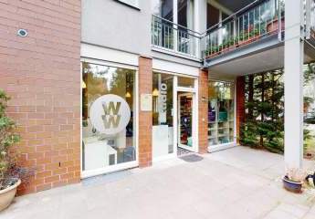 barrierefreie+lichtdurchfl. Wohn-/Gewerbeeinheit mit Schaufenster im Grünen bei Berlin