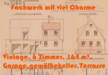 Schatztruhe am Pommeranzengarten zum Renovieren mit Garage und Dachterrasse.