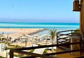 Ideal zum Entspannen. Studio am Meer, eigener Strand. Hurghada