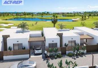 Villen mit 3 Schlafzimmern, 2 Bädern, Vorinstallation Klimaanlage und Privatpool direkt am Golfplatz von La Serena Golf