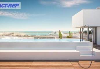 Appartements mit 2 Schlafzimmern, 2 Bädern, Klimaanlage und Gemeinschaftspool nur 900 m vom Hafen von Alicante