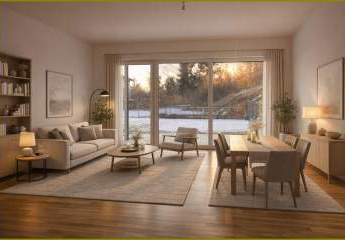 Stilvolle 4-Zimmer-Gartenwohnung in moderner Wohnanlage
