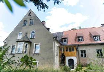 Historisches, Denkmalgeschütztes Herrenhaus bei Arzberg in Seußen