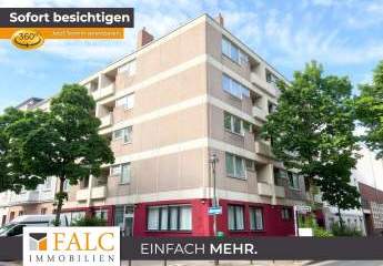 Sofort bezugsfrei!Helles City-Apartment mit Balkon, Einbauküche & Aufzug in bester Düsseldorfer Lage