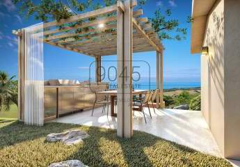 Exklusive Villa mit Garten, Schwimmbad und herrlichem Meerblick in Badesi Mare - Sardinien
