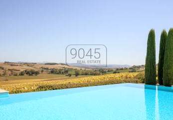 Luxusvilla mit Gästehaus und Panoramablick – Nähe Adria, Marken