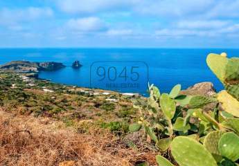 Authentische Dammusi mit Meerblick auf der Insel Pantelleria - Italien