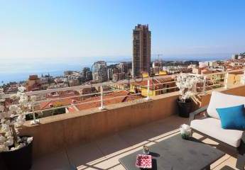 Exklusives Penthouse mit Panoramablick auf Monaco – Beausoleil