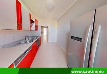 3-Raum-Wohnung mit Balkonblick ins Grüne