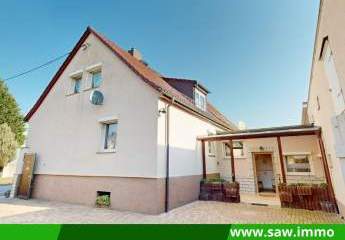 Ohne Käuferprovision - Familienfreundliche Doppelhaushälfte – befahrbarer Innenhof & Doppelgarage