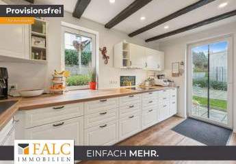 Modern Wohnen im Erdgeschoss mit eigenem Garten: Viel Raum für die Familie!